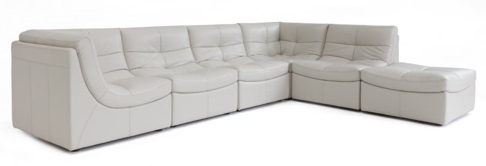 Transpose 6 Piece Leather Modular Set
