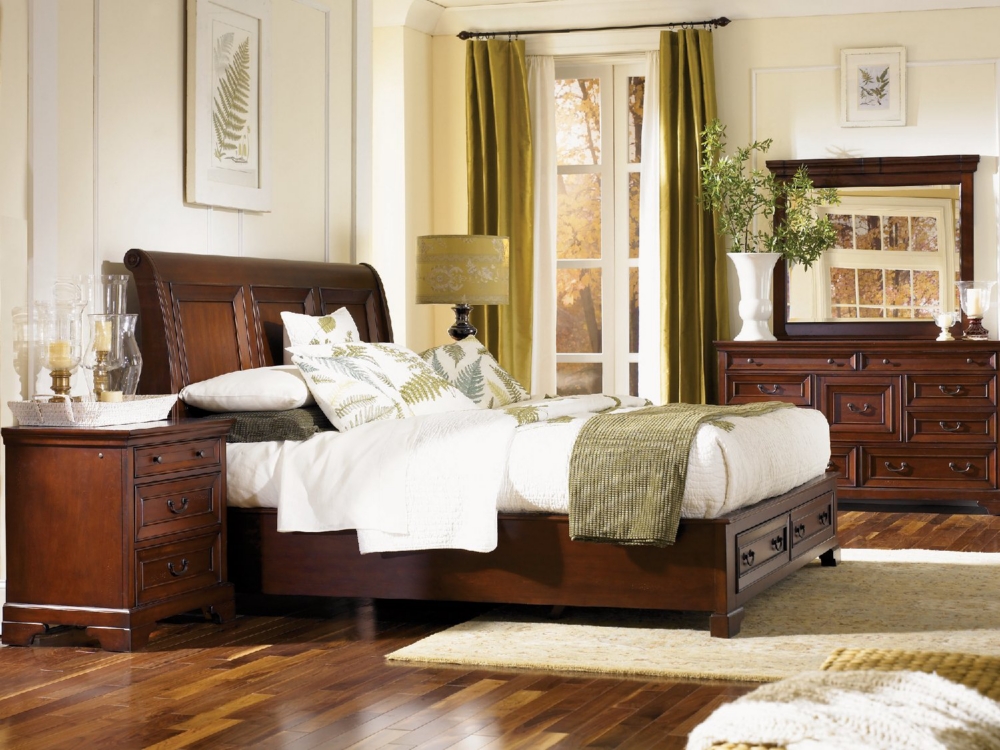 Richmond Queen Sleigh Storage Bedroom Suite