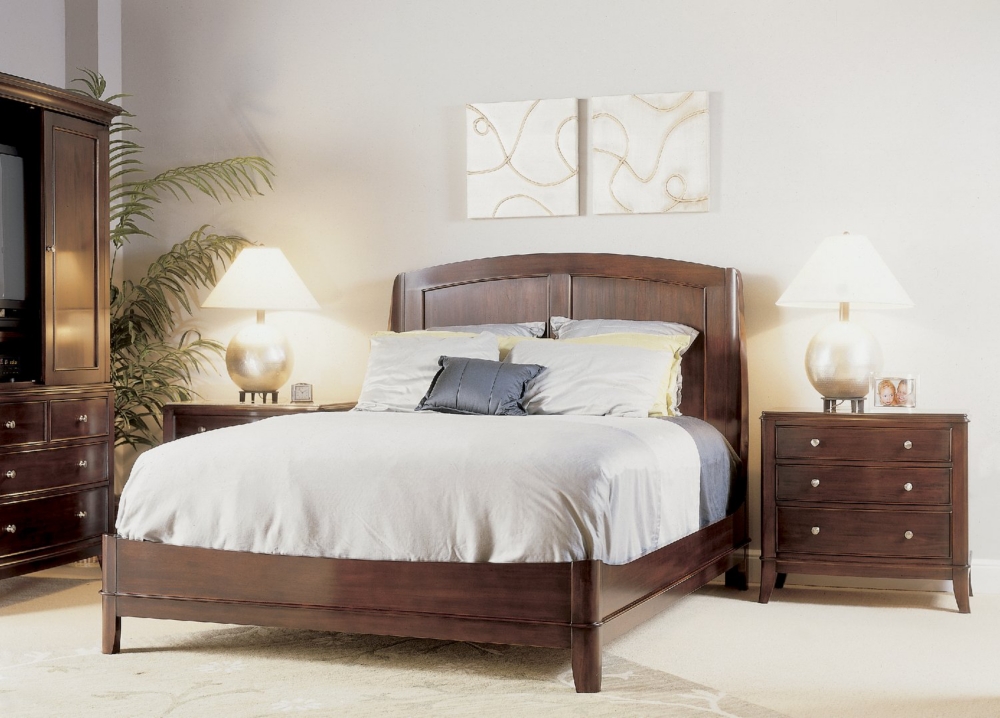 Moderne King Panel Bed by Cresent