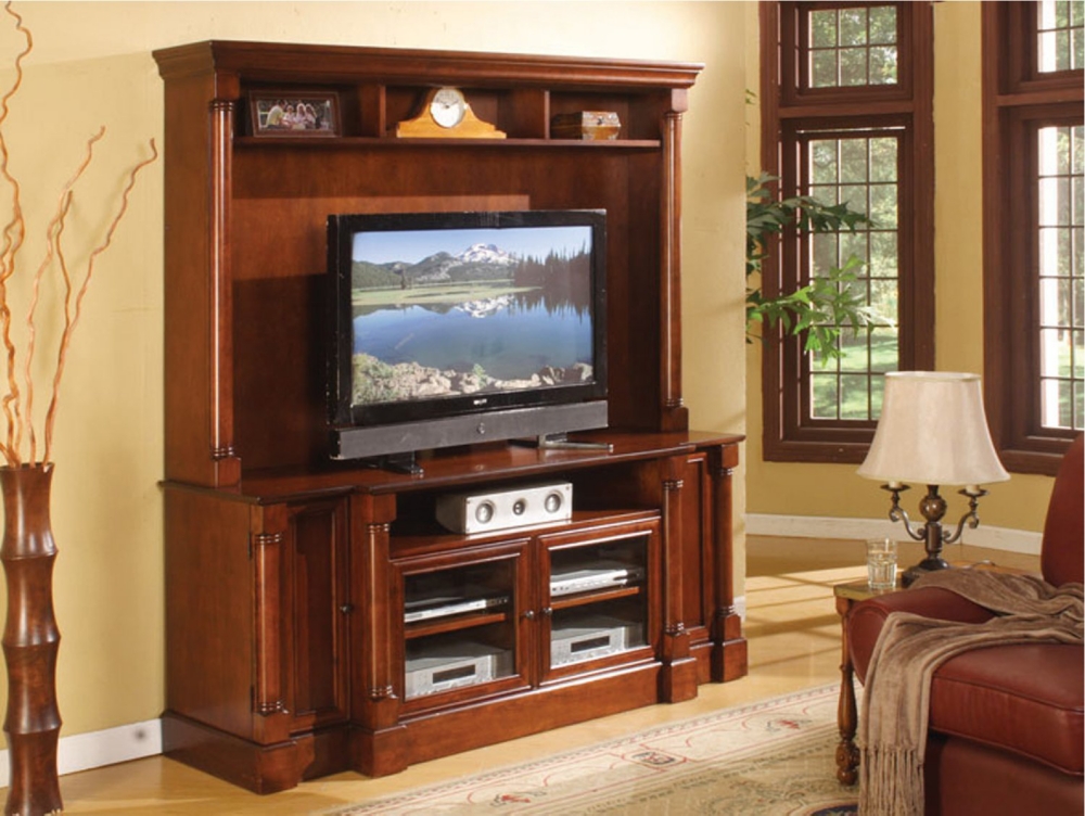 Mount View Cherry Entertainment Center
