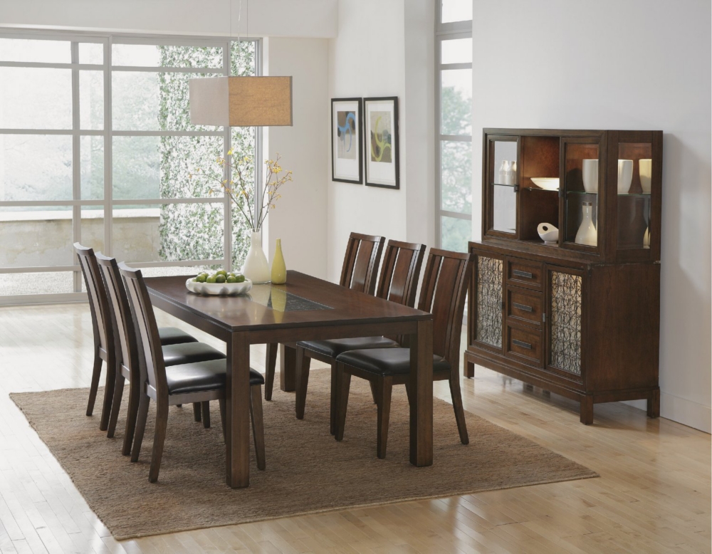 Bali dining table with 4 side chairs