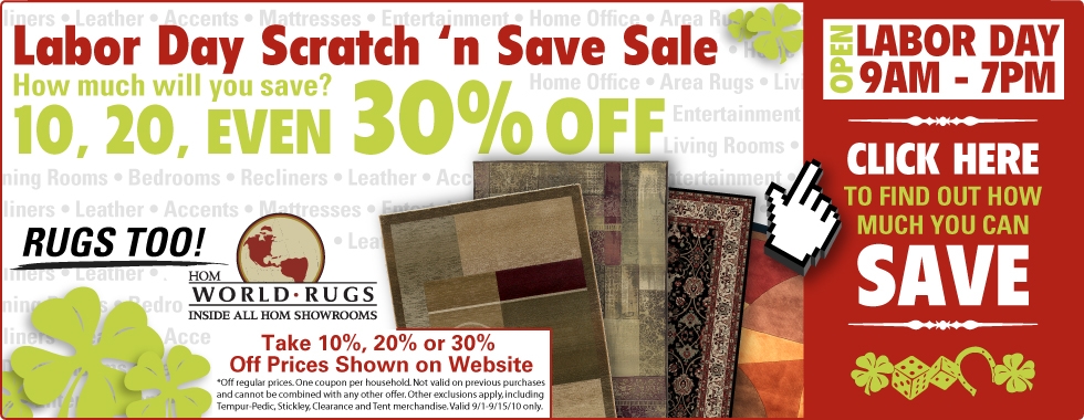 Click for 10, 20, even 30% Off Rugs
