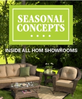 Seasonal Concepts patio furniture at HOM Furniture in Minnesota