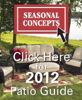Seasonal Concepts patio furniture at HOM Furniture in Minnesota