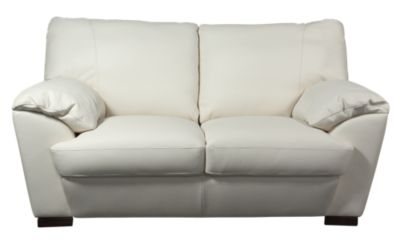 100% Leather Loveseat