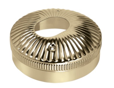 Bright Brass Vaulted Ceiling Mount-22172