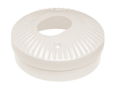White Vaulted Ceiling Mount-22176