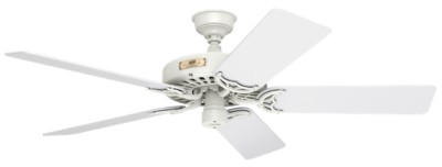 Outdoor Original White Blades 52 Inch Ceiling Fan Hunter Fan