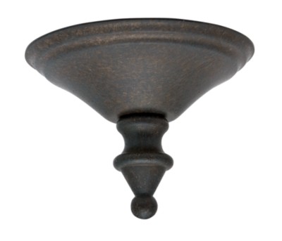 Weathered Bronze Cap and Finial -28908