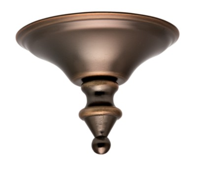 Amber Bronze Cap and Finial -28910