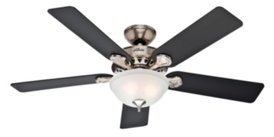 52 Inch Ceiling Fan Brushed Nickel Express Install