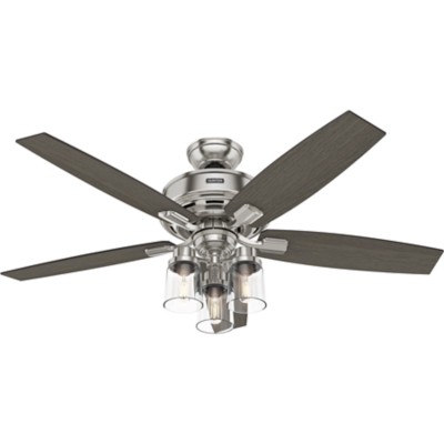 Bennett With 3 Lights 52 Inch Ceiling Fan Hunter Fan