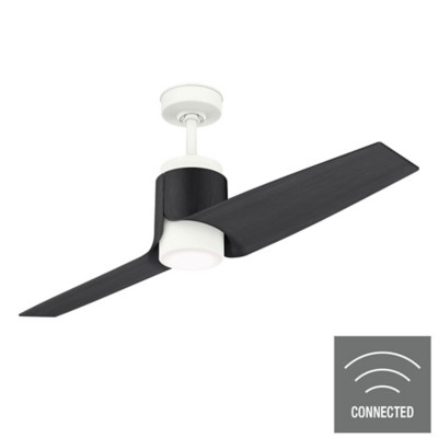 Aya Outdoor With Led Light 54 Inch With Black Blades Ceiling Fan