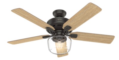 Kingston With Led Light 52 Inch Ceiling Fan Hunter Fan