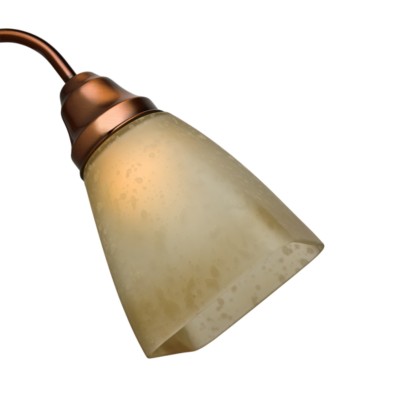 2¼" Side Glass for Socket-Ring Fitters - Amber Square by Casablanca CSG2