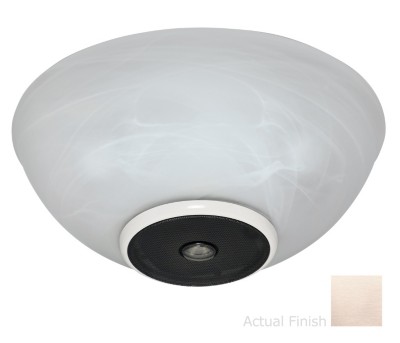 Concert Breeze Light Kit - Brushed Nickel with Swirled Marble Glass by Casablanca CSLK-45