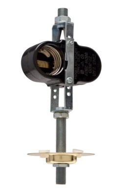 Center-Stem CFL Fitter for Center Bowl Glass-K2AA