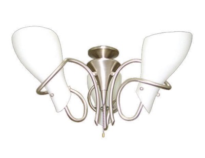 Three-Light Center-Stem Incandescent Fixture-KG102