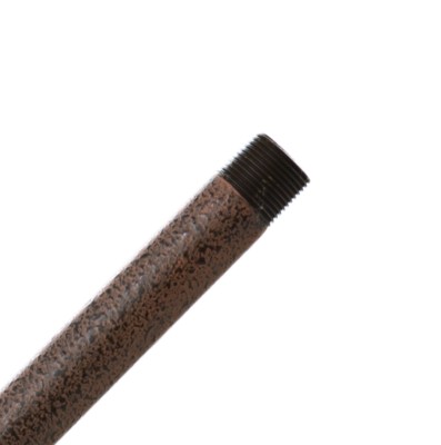 Hang-Tru Perma•Lock Downrod, 12" length, Rustic Iron by Casablanca PL4612
