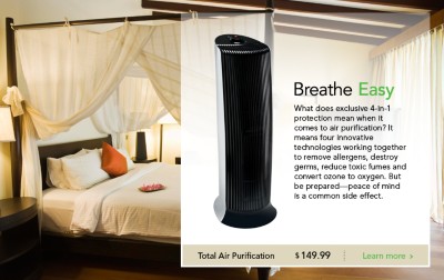 Learn More about The 4-in-1 Total Air Protection Purifier