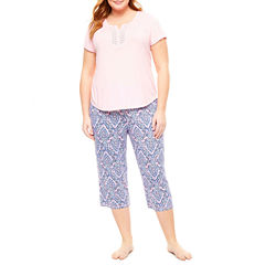 Plus Size Capri Pajama Sets Pajamas & Robes for Women - JCPenney