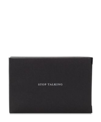 Stop Talking Cards