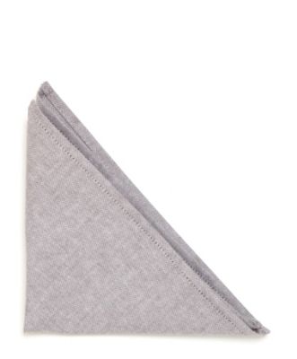 Solid Oxford Pocket Square