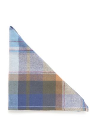 Plaid Twill Pocket Square