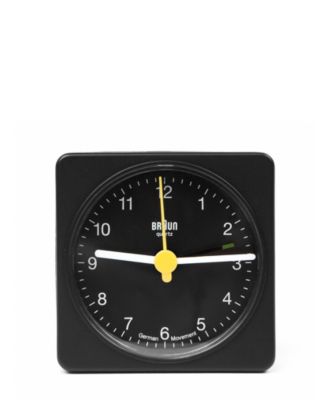 Braun Black Alarm Clock