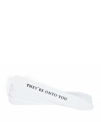 They're On To You Collar Stays