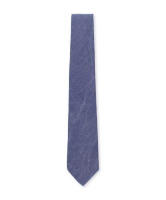 Washed Cotton Solid Tie