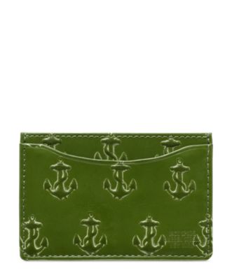 Embossed Anchor Credit Card Holder