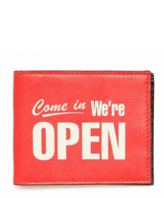 Sign Leather Bill Holder