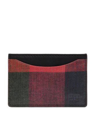 Plaid Credit Card Holder