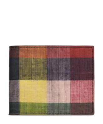 Plaid Bill Holder
