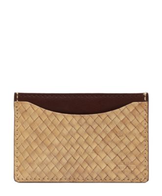 Straw Weave Credit Card Holder