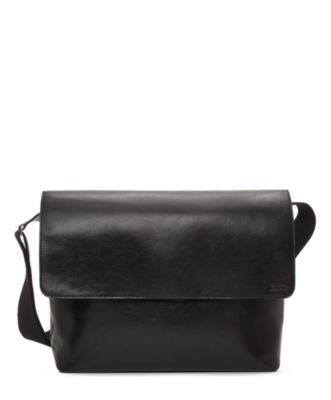 Grain Leather Computer Field Bag
