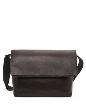 Grain Leather Computer Field Bag