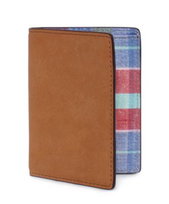Madras Vertical Flap Wallet