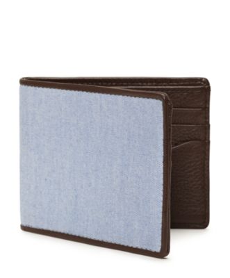 Oxford & Leather Bill Holder