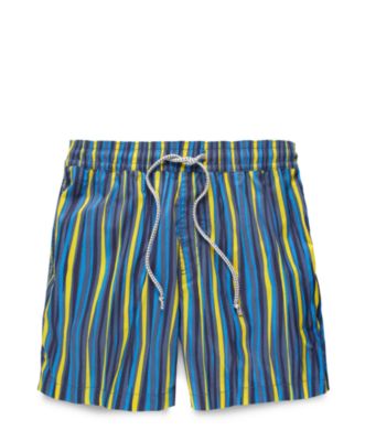 Grannis Multi-Stripe Swim Trunks