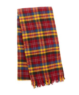 Plaid Check Scarf