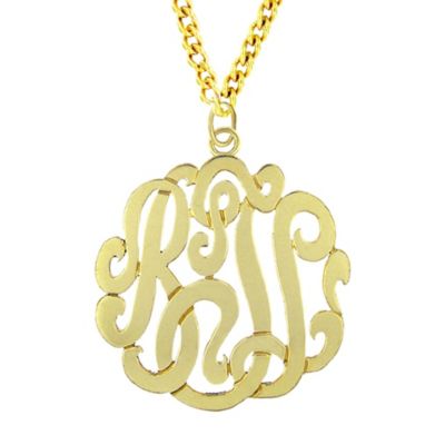 Insignia Monogram Necklace