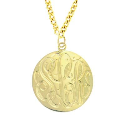 Winter Monogram Necklace