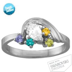 Crown Accent Ring