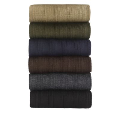  PIMA COTTON RIBBED SOCKS