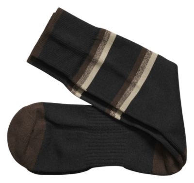  FIRST IN COMFORT CASUAL STRIPE SOCKS