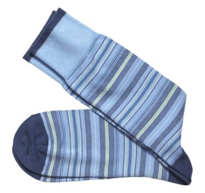  VARIEGATED THIN STRIPE SOCKS