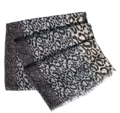  LEOPARD-PRINT SCARF