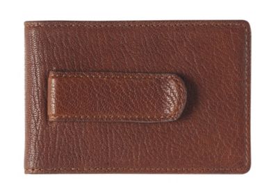  EST. 1850 LEATHER TWO-FOLD MONEY CLIP
